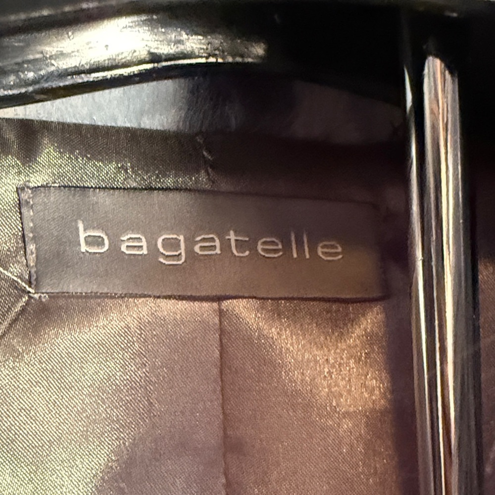 bagatelle Long haired Fun Fur in shades of blue/grey with Satin-Lining - Picture 2 of 5